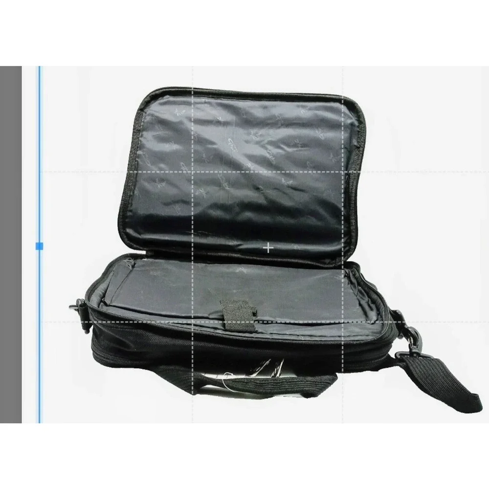 Calpak Ransom Black Messenger Bag 18